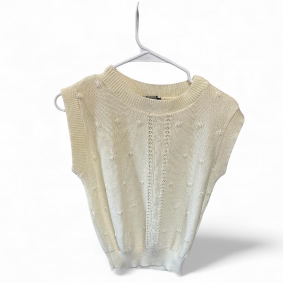 Jolie Sweaters - Jolie Cream Sweater for Women size M